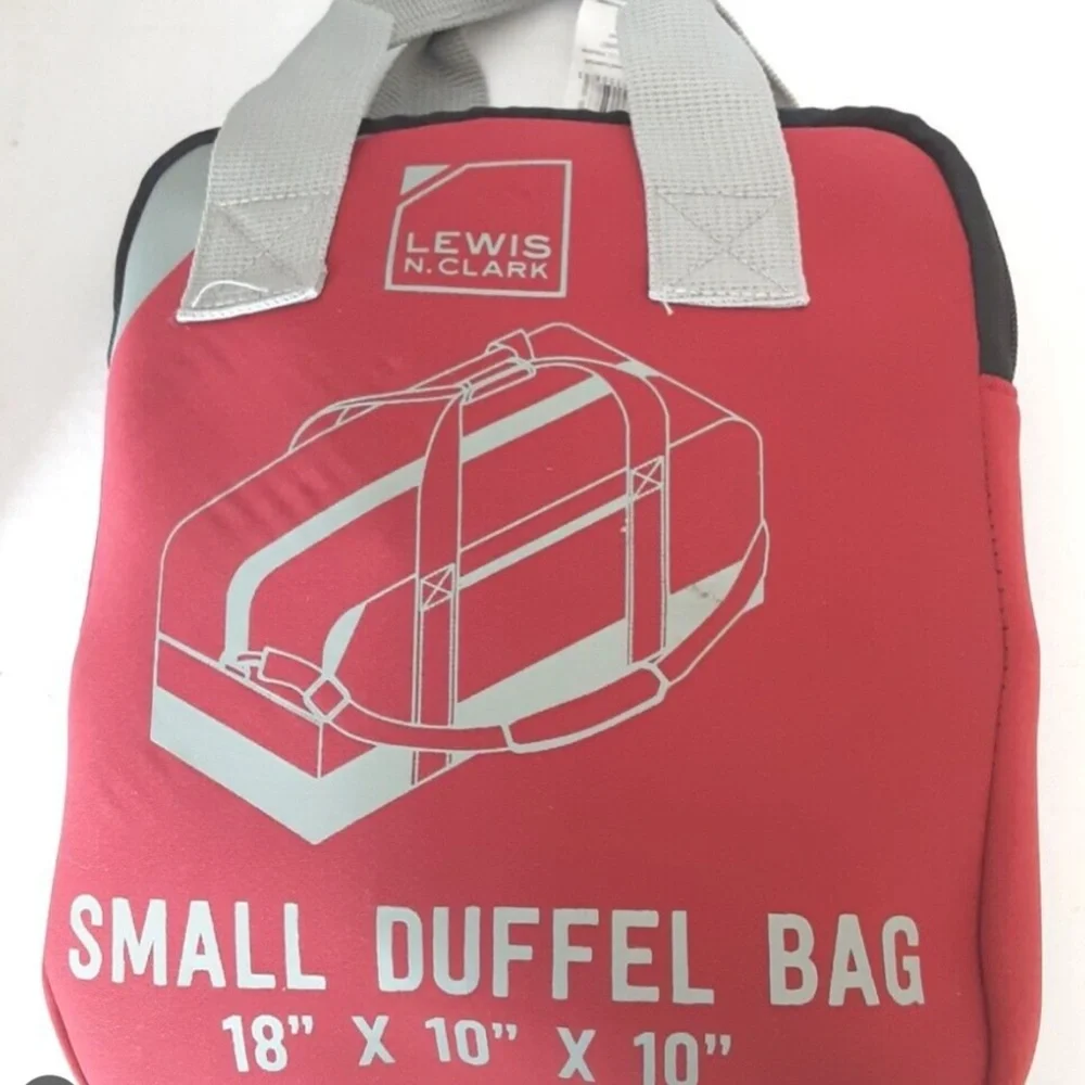 NWT WATER RESISTANT Lewis N Clark Heavy Duty Duffel Bag SMALL